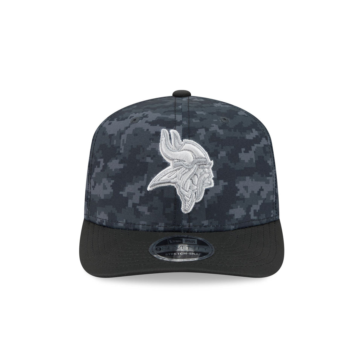 Minnesota Vikings 2026 Salute to Service 9SEVENTY Stretch-Snap Hat