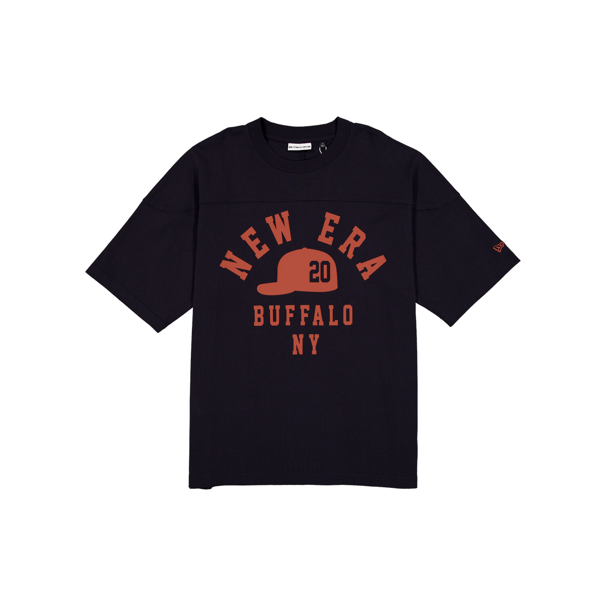 New Era Branded Cap Commuters Graphic Navy T-Shirt