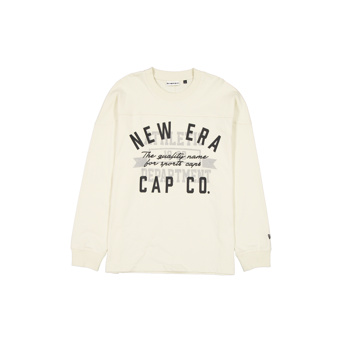 New Era Branded Cap Commuters Graphic Wine Cork Long Sleeve T-Shirt