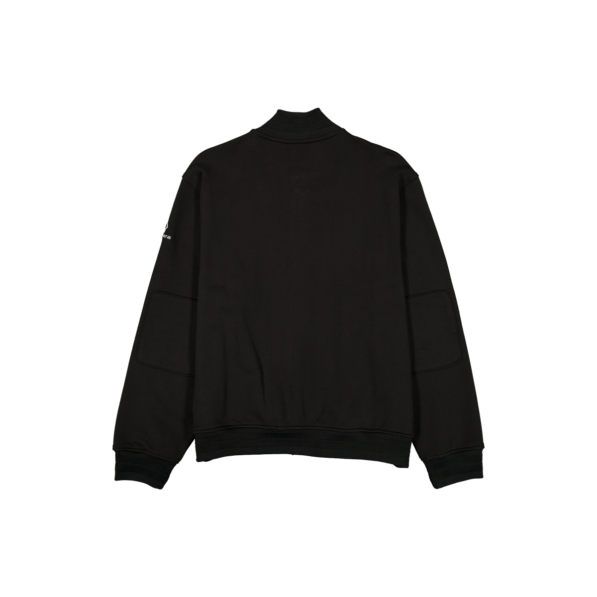 New Era Branded Cap Commuters Heritage Black Varsity Jacket