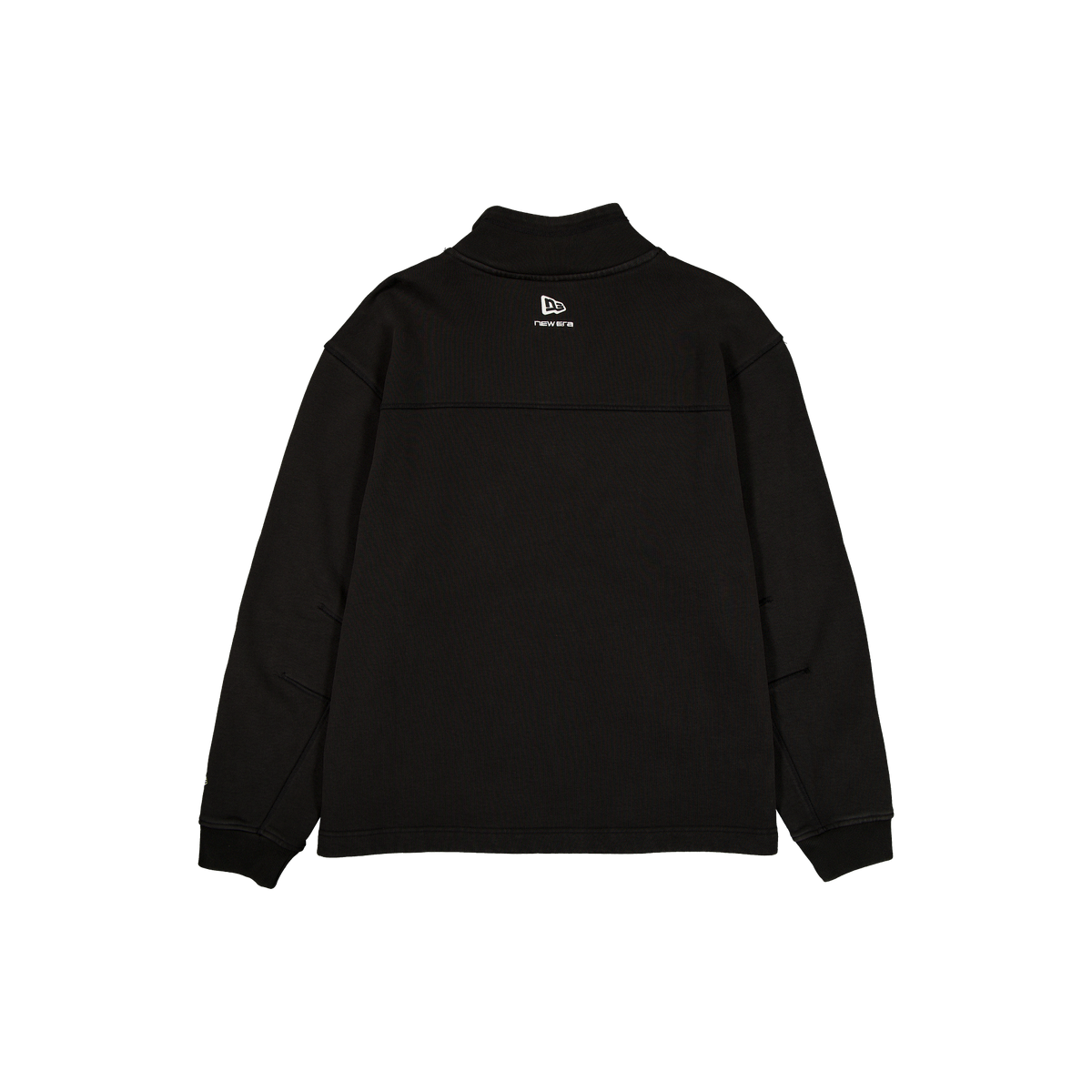New Era Branded Alden Black Half-Zip