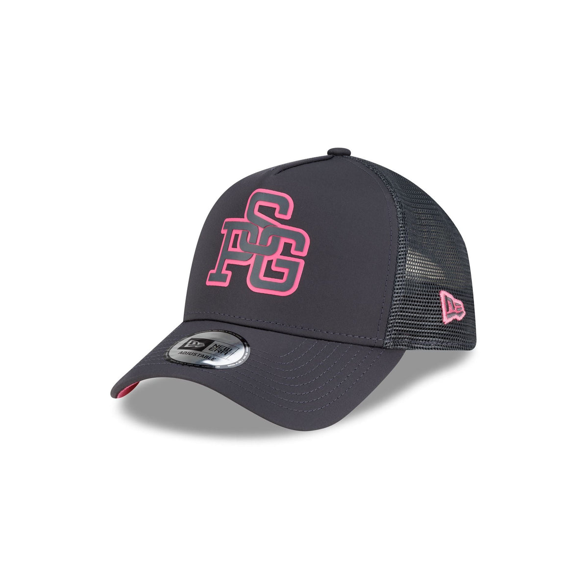 Paris Saint-Germain Neon 9FORTY A-Frame Trucker Hat