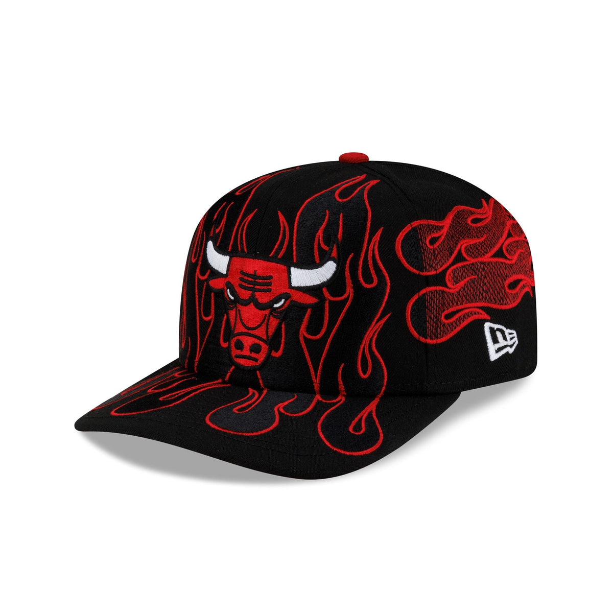 Nice Kicks x Chicago Bulls Y2K Flames 9FIFTY Original Fit Snapback Hat