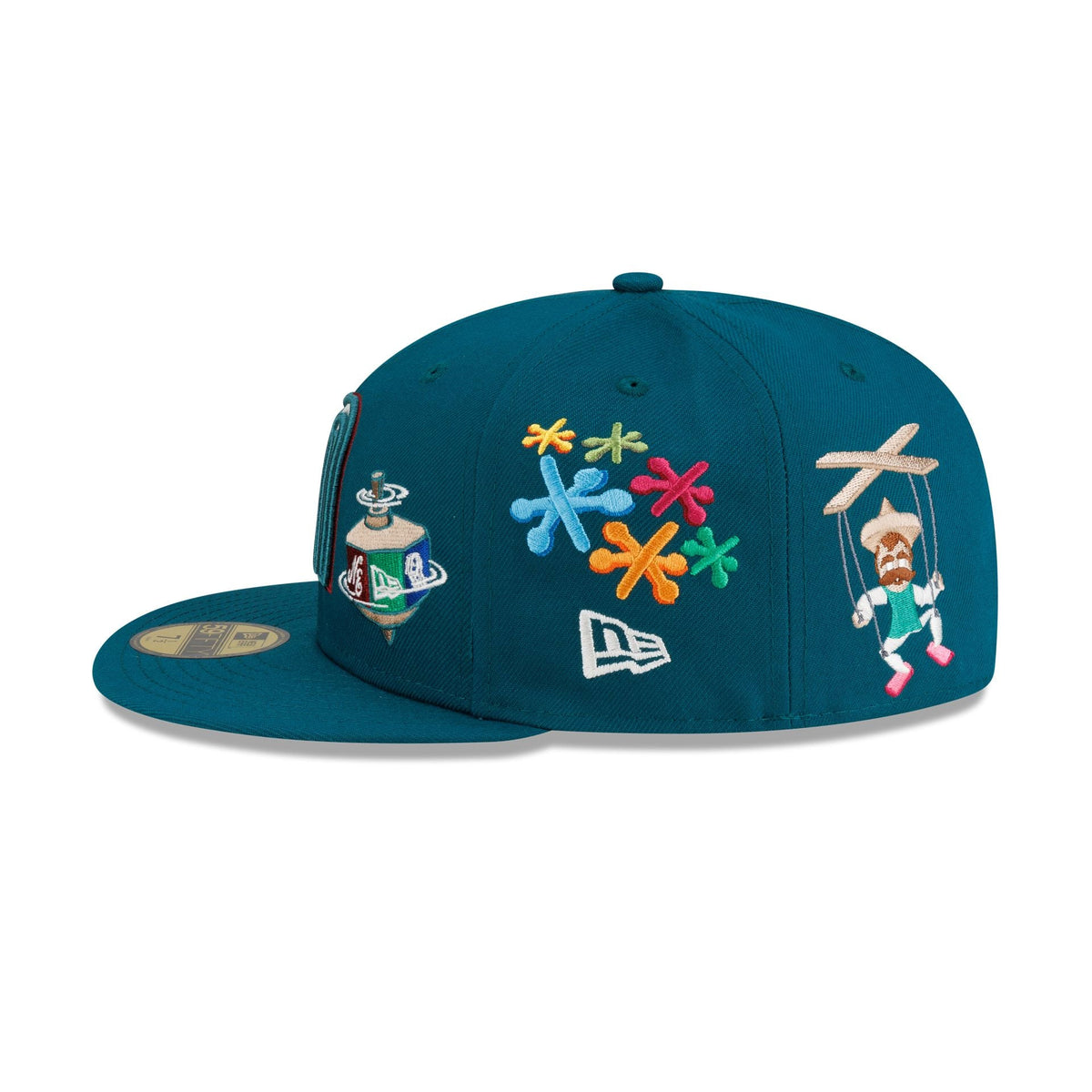 Mexico Baseball Juguetes 59FIFTY Fitted Hat