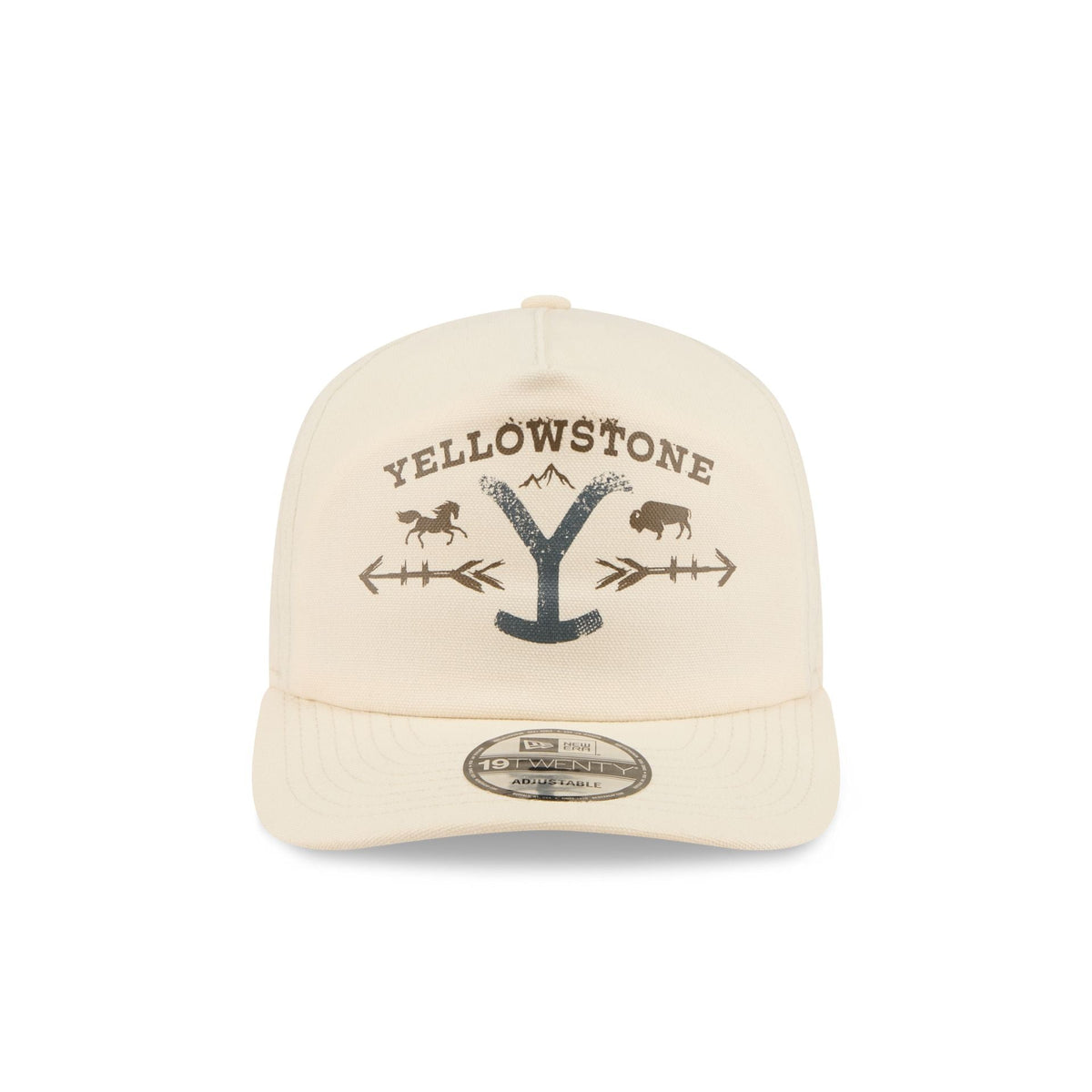 Yellowstone Chrome White 19TWENTY Snapback Hat