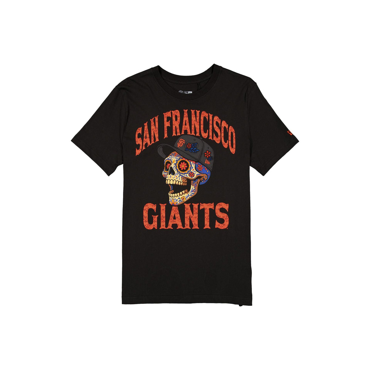 San Francisco Giants Day of the Dead Black T-Shirt