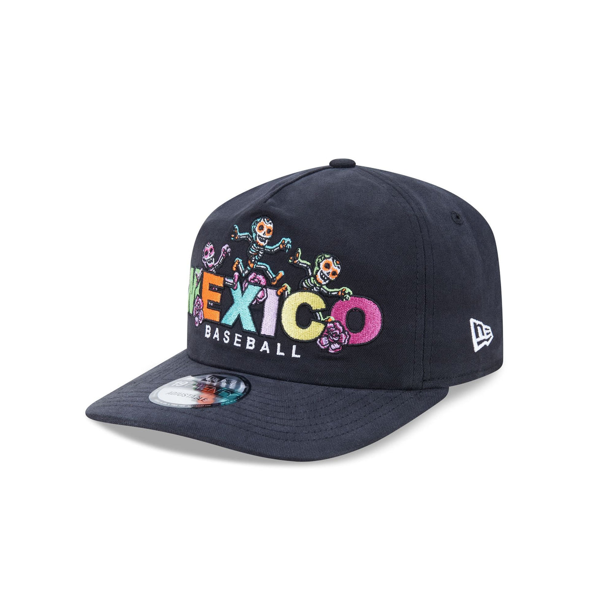 Mexico Baseball Day of the Dead Skeleton Dance 19TWENTY Snapback Hat