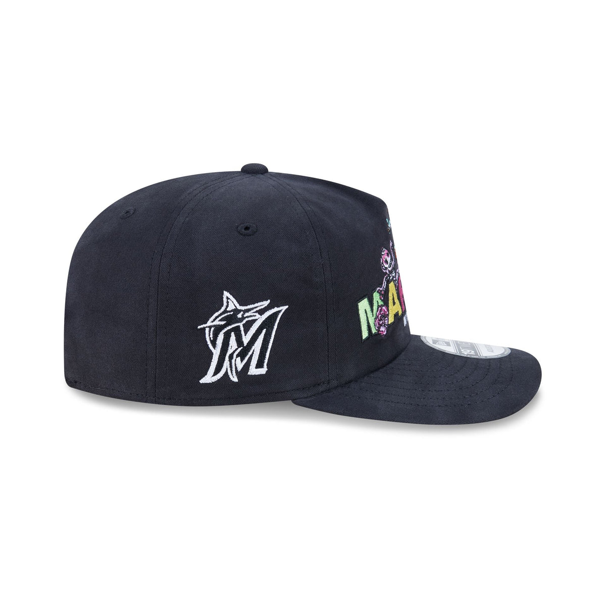 Miami Marlins Day of the Dead Skeleton Dance 19TWENTY Snapback Hat