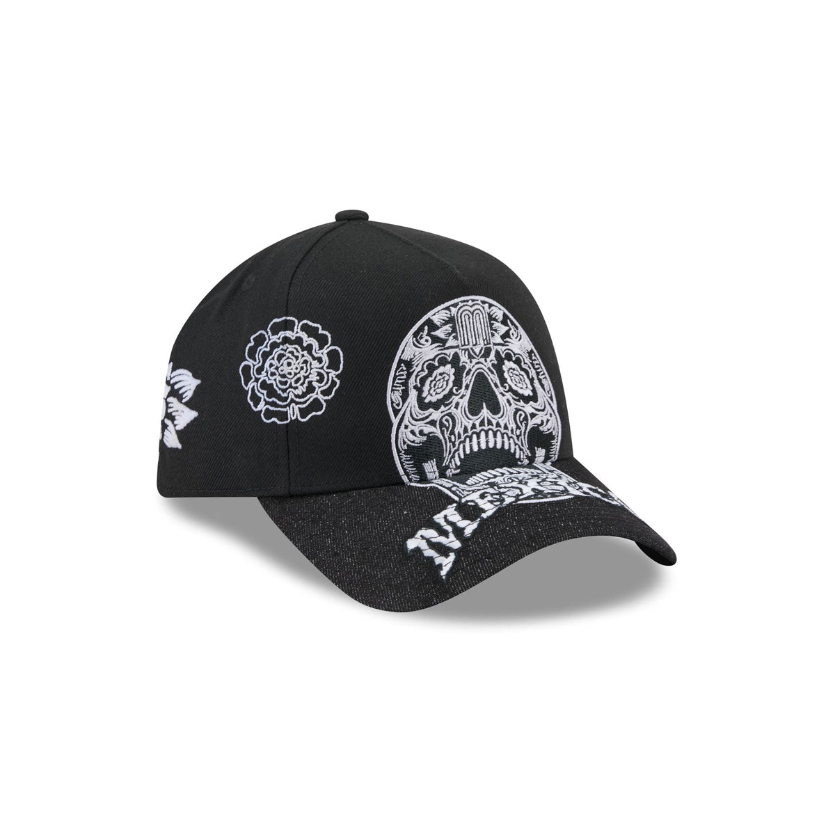 Mexico Baseball Day of the Dead Skull 9FORTY A-Frame Snapback Hat