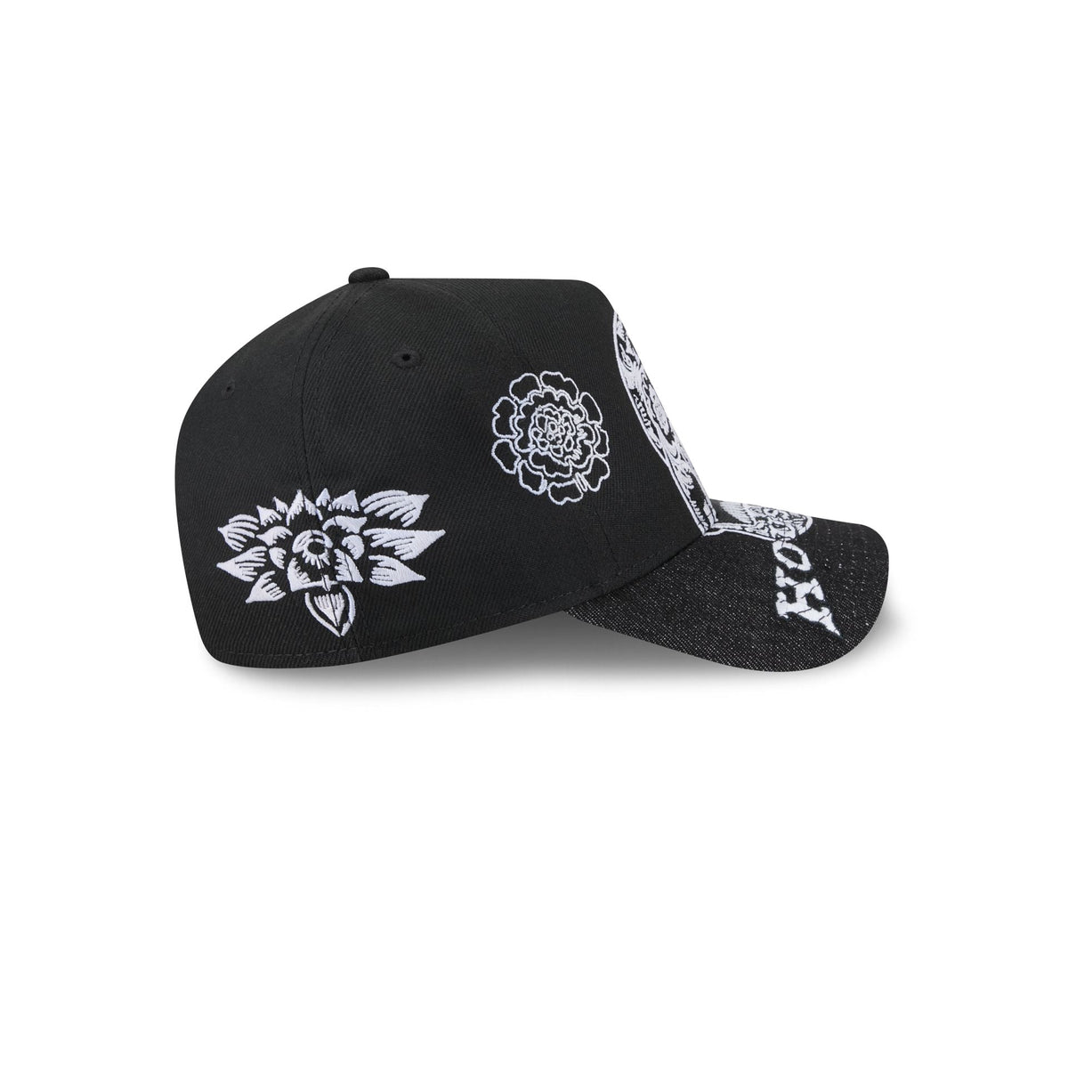 Houston Astros Day of the Dead Skull 9FORTY A-Frame Snapback Hat