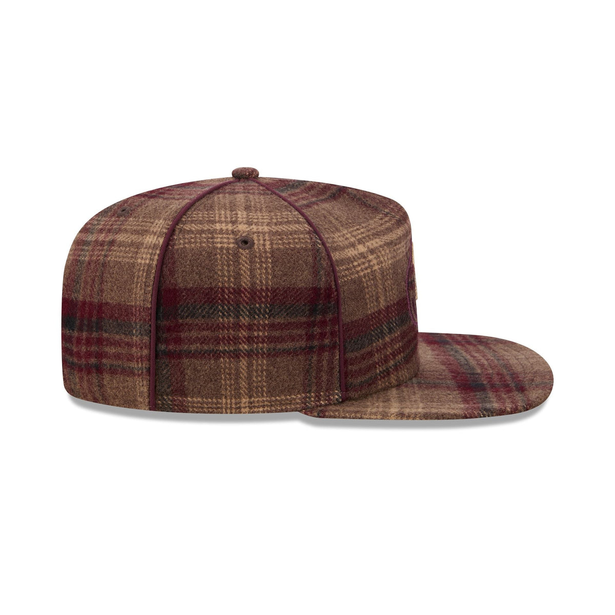 Detroit Red Wings Fall Plaid 19TWENTY Snapback Hat