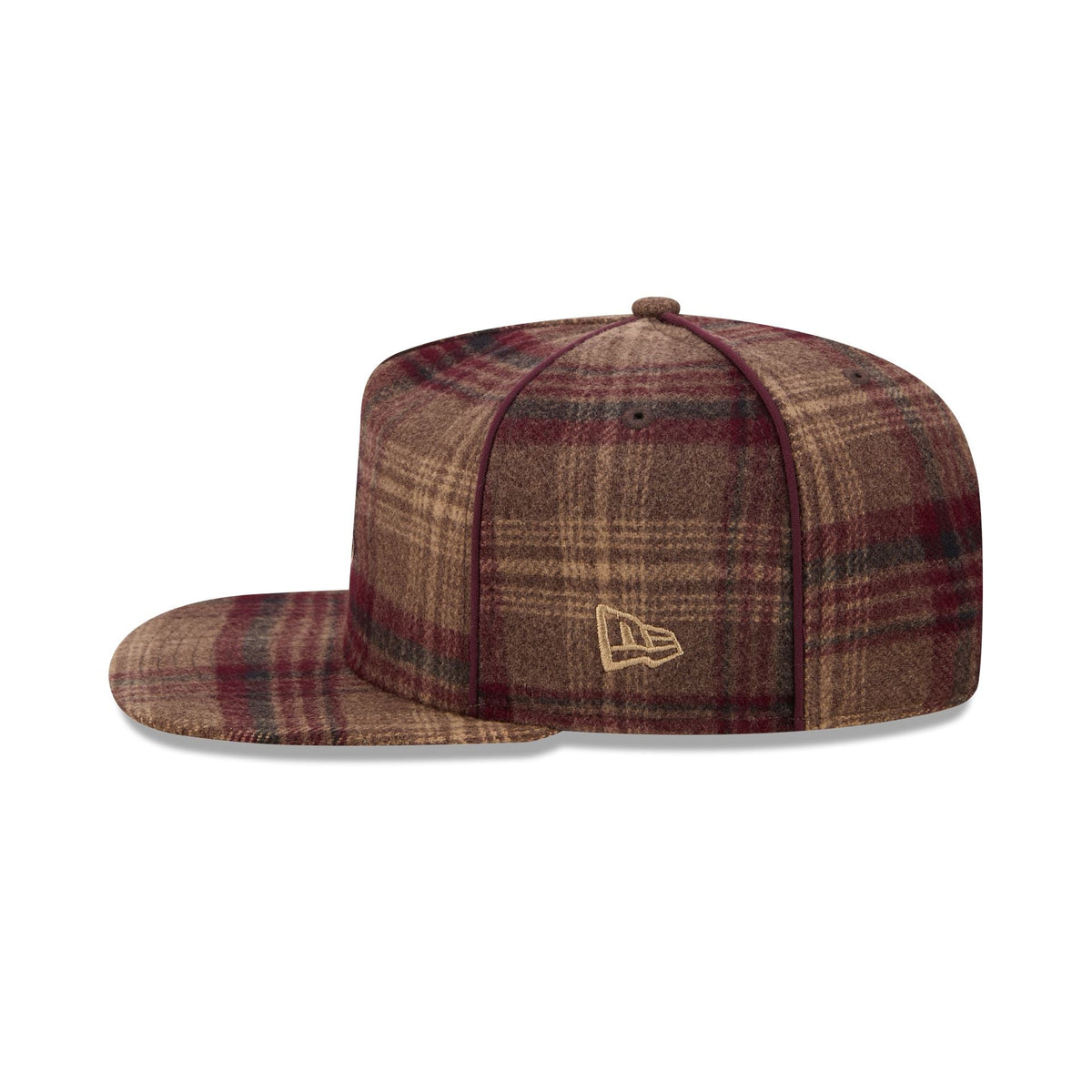 Chicago Cubs Fall Plaid 19TWENTY Snapback Hat