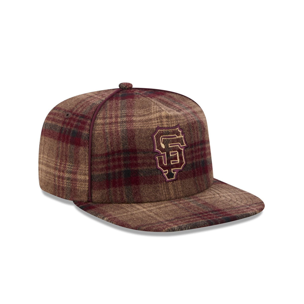 San Francisco Giants Fall Plaid 19TWENTY Snapback Hat