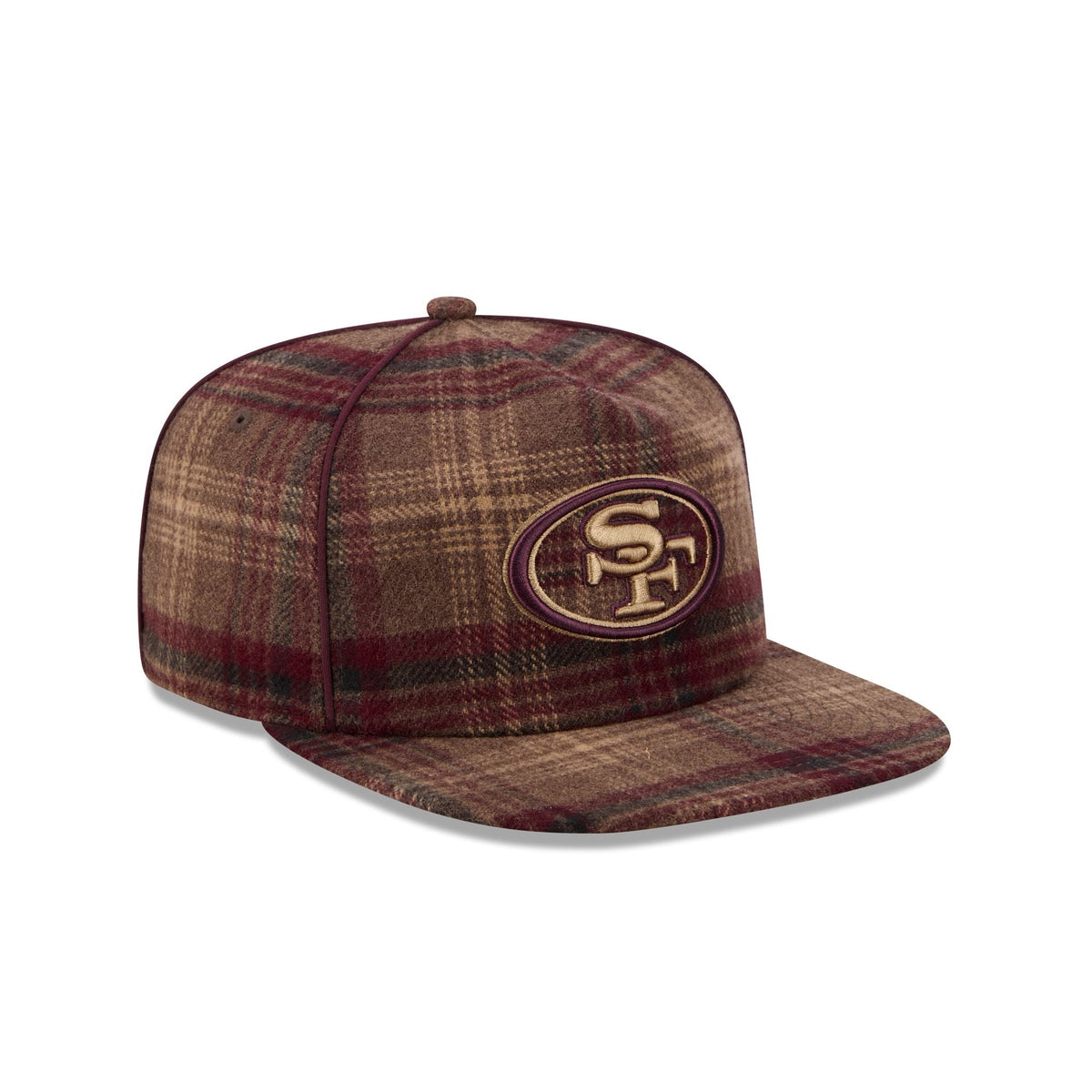 San Francisco 49ers Fall Plaid 19TWENTY Snapback Hat