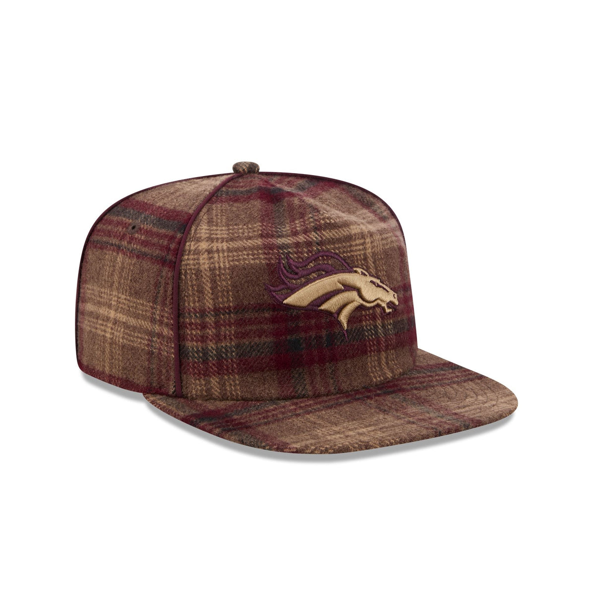 Denver Broncos Fall Plaid 19TWENTY Snapback Hat