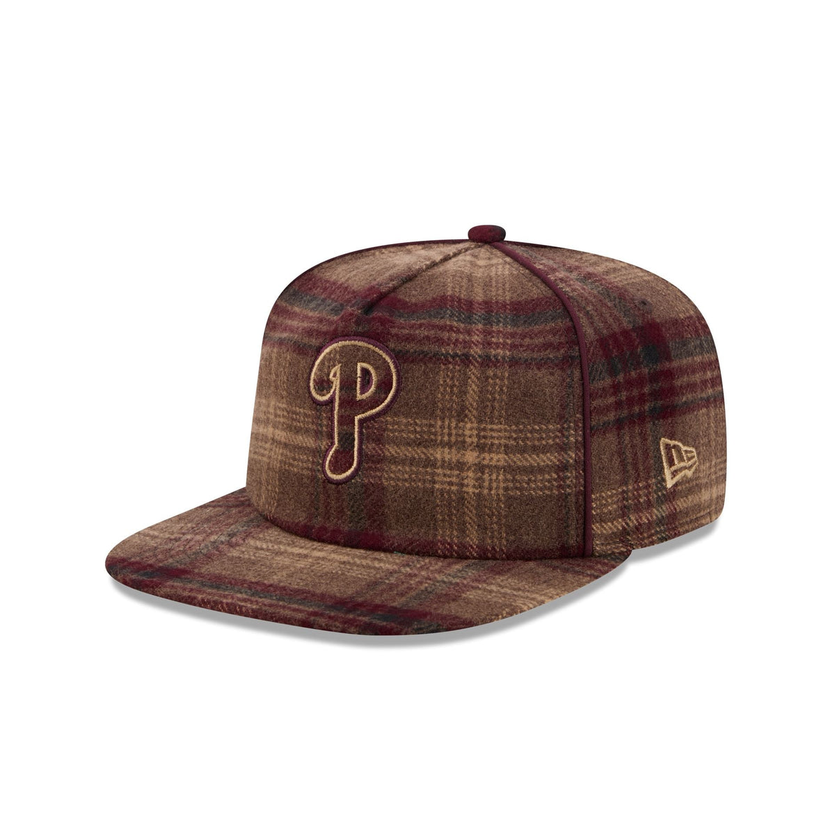 Philadelphia Phillies Fall Plaid 19TWENTY Snapback Hat