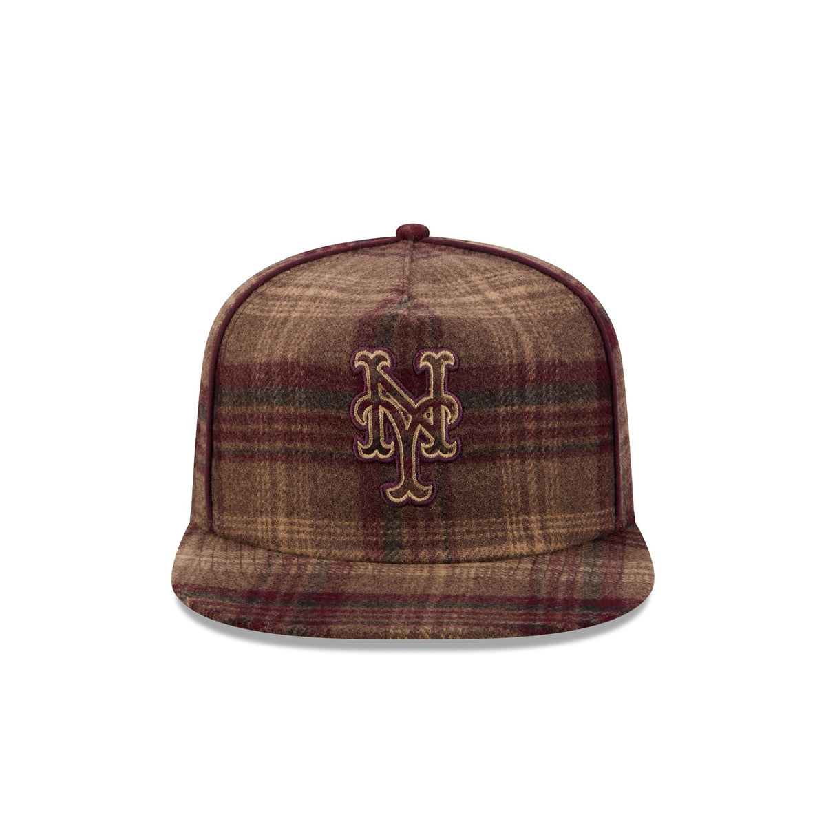New York Mets Fall Plaid 19TWENTY Snapback Hat