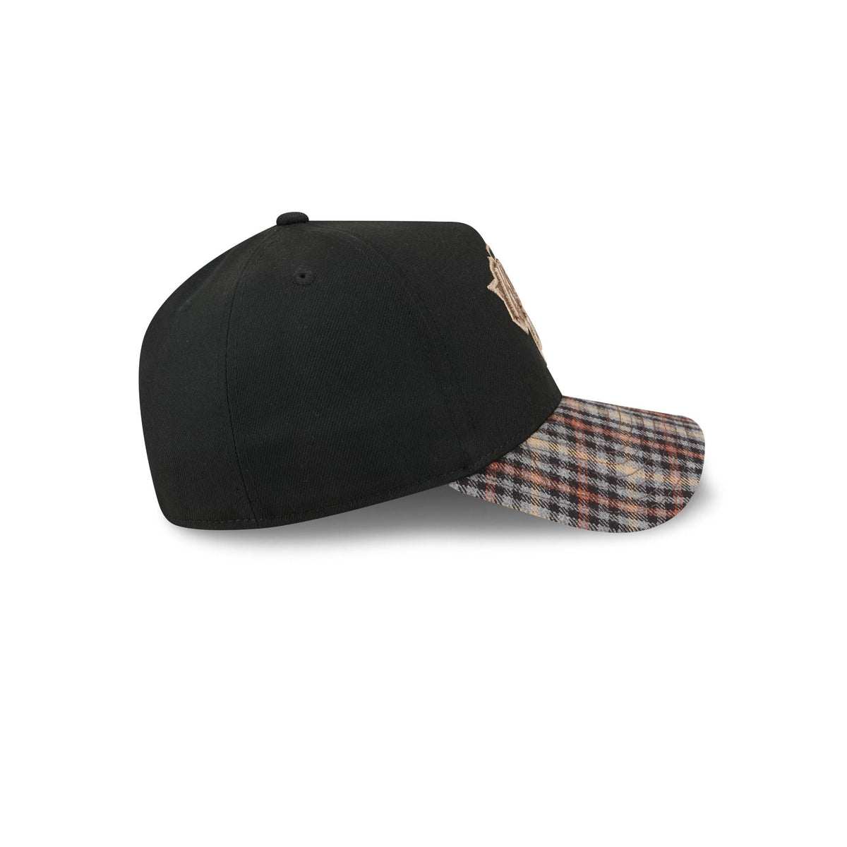 New York Knicks Fall Plaid Visor 59FORTY A-Frame Fitted Hat