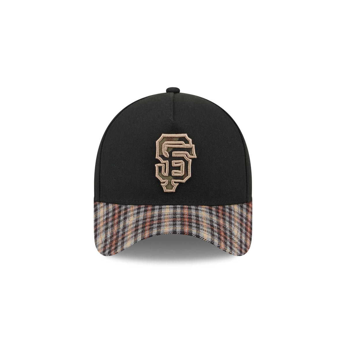 San Francisco Giants Fall Plaid Visor 59FORTY A-Frame Fitted Hat
