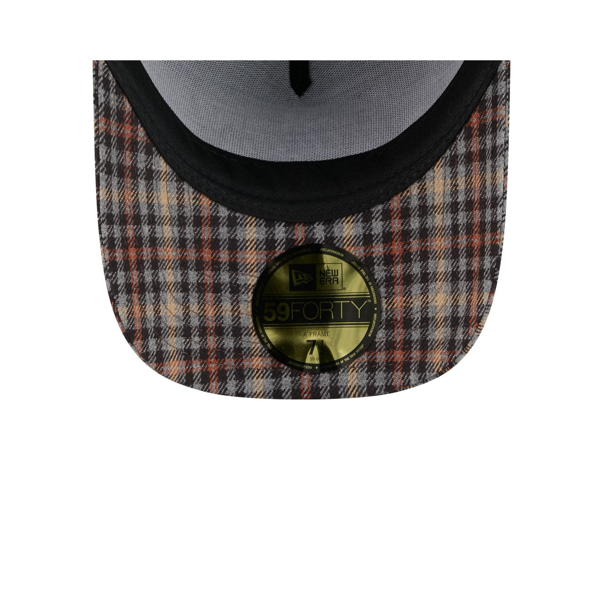 Los Angeles Kings Fall Plaid Visor 59FORTY A-Frame Fitted Hat