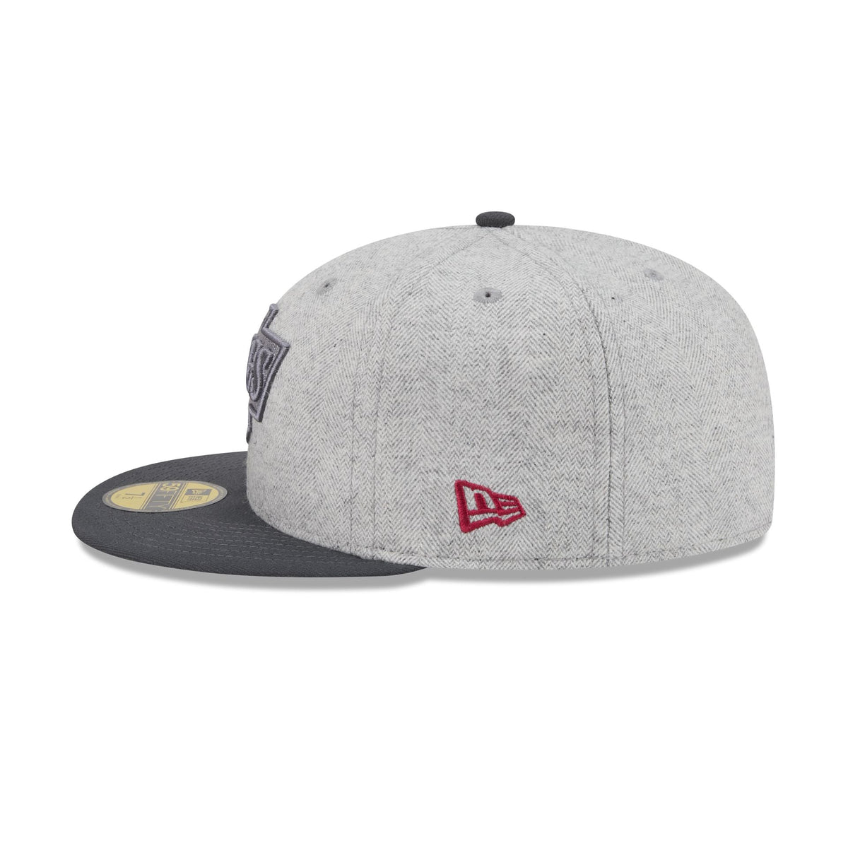 Los Angeles Kings Gray Herringbone 59FIFTY Fitted Hat