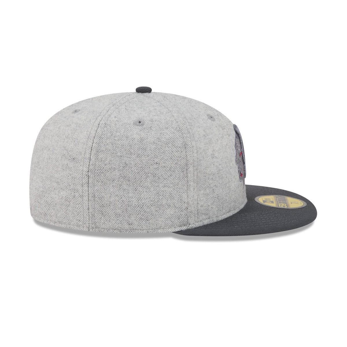 Chicago Blackhawks Gray Herringbone 59FIFTY Fitted Hat