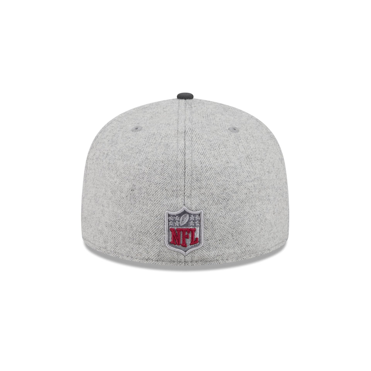 Las Vegas Raiders Gray Herringbone 59FIFTY Fitted Hat