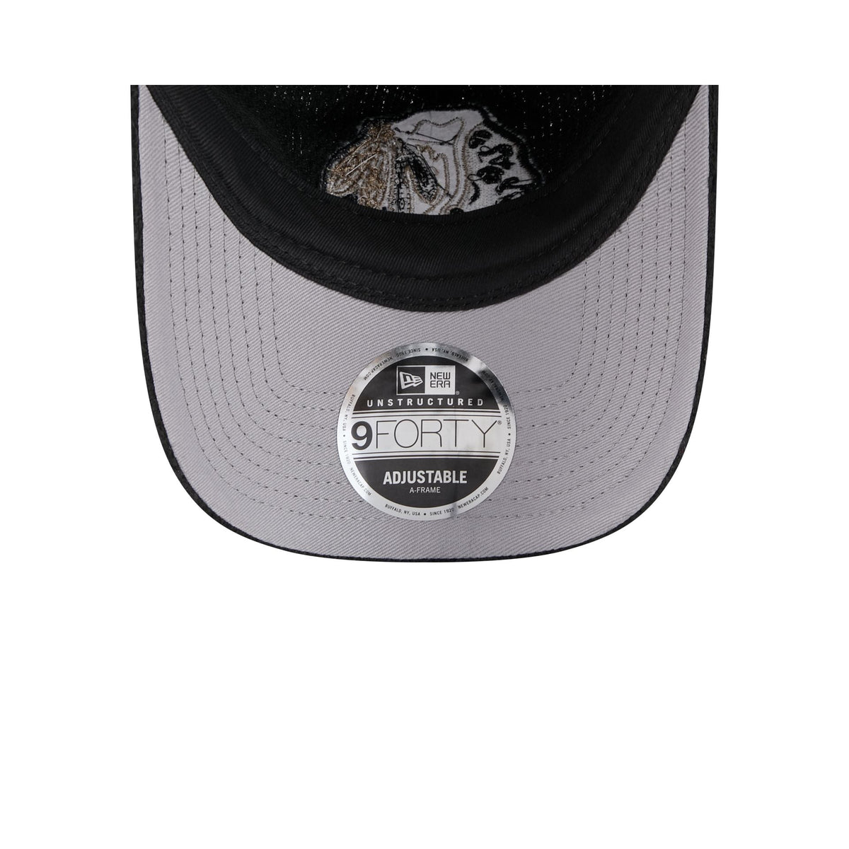 Chicago Blackhawks Camo Logo Boucle 9FORTY A-Frame Unstructured Snapback Hat
