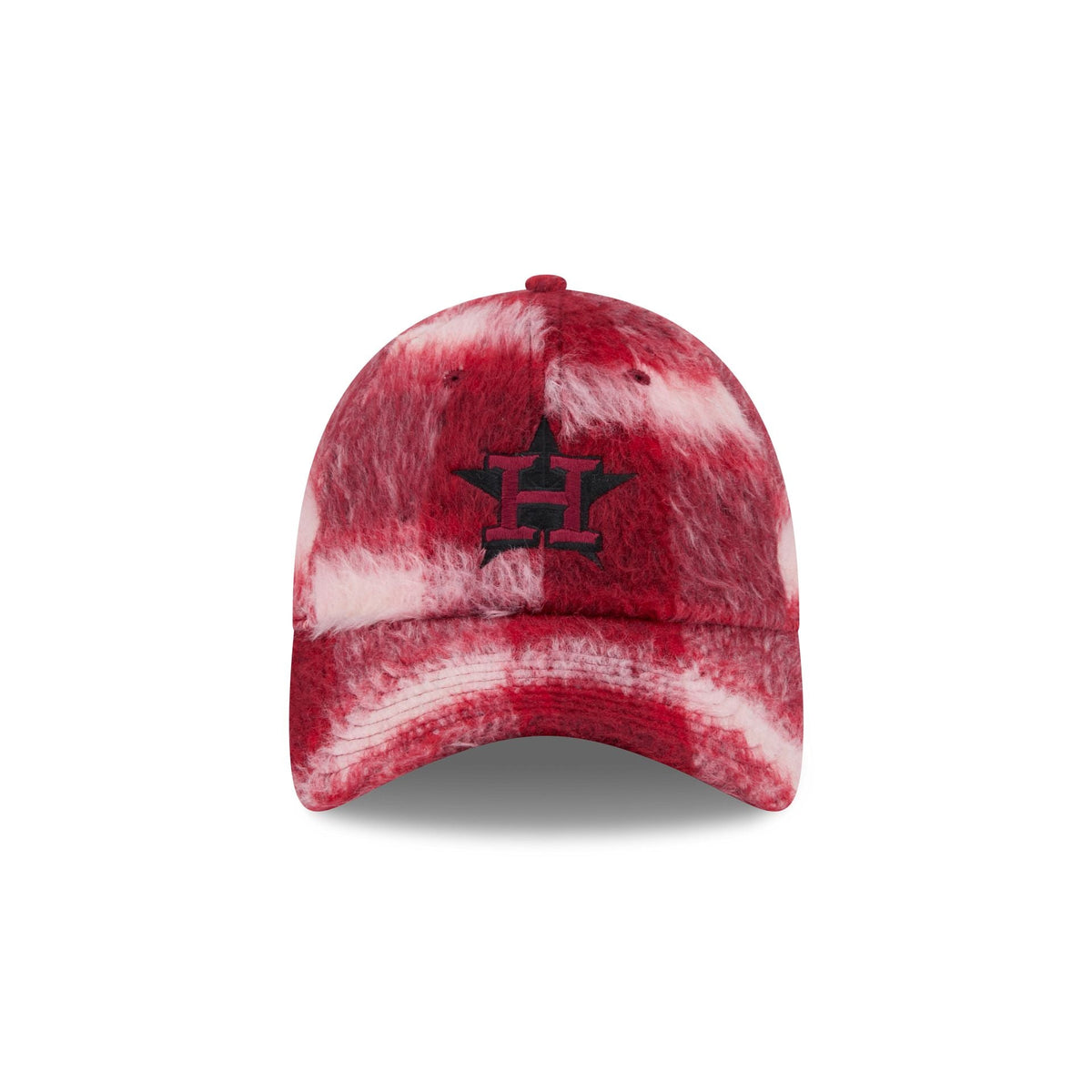 Houston Astros Brushed Plaid Casual Classic Adjustable