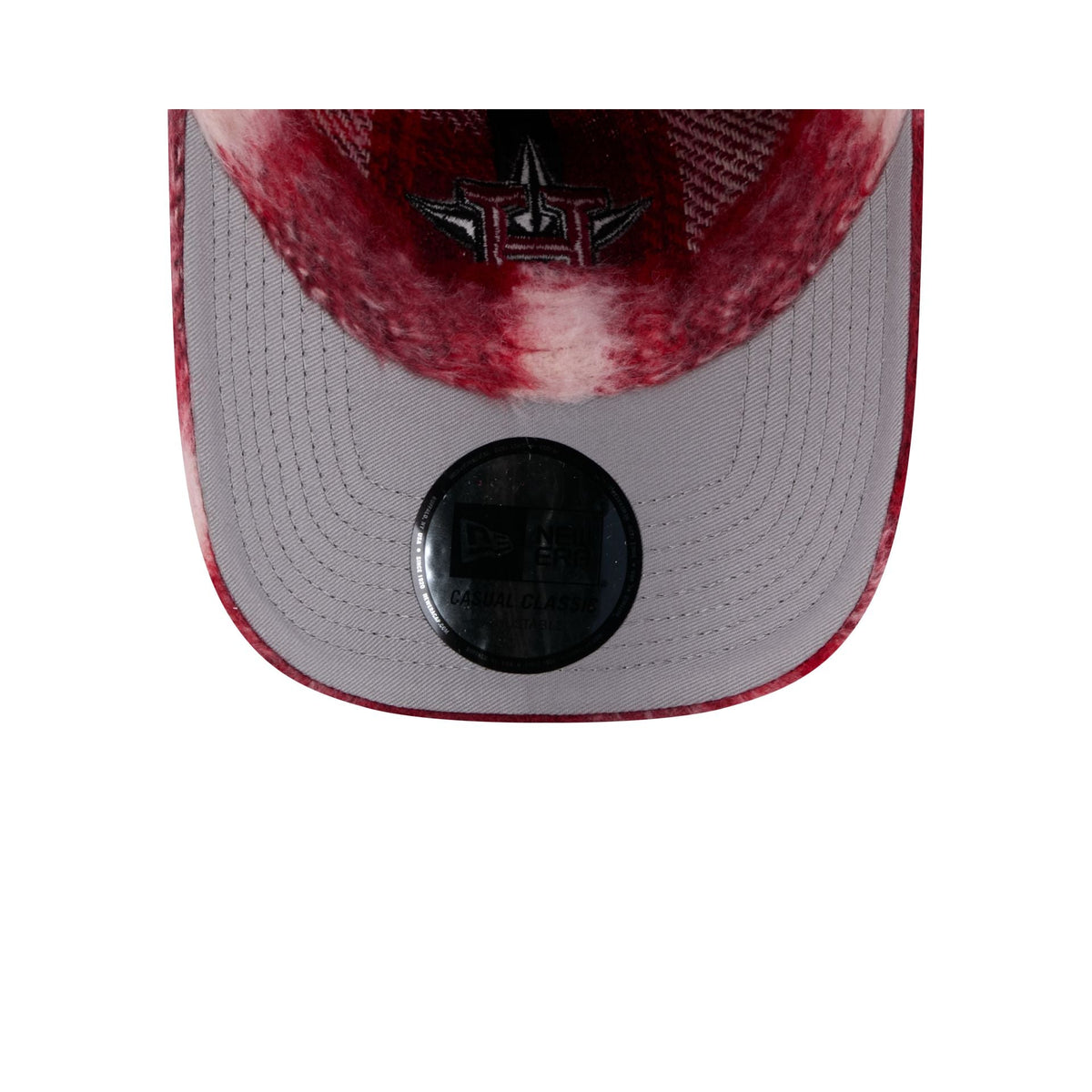 Houston Astros Brushed Plaid Casual Classic Adjustable