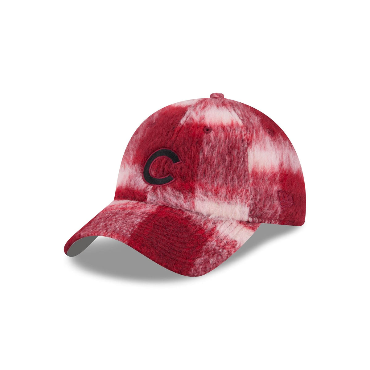 Chicago Cubs Brushed Plaid Casual Classic Adjustable