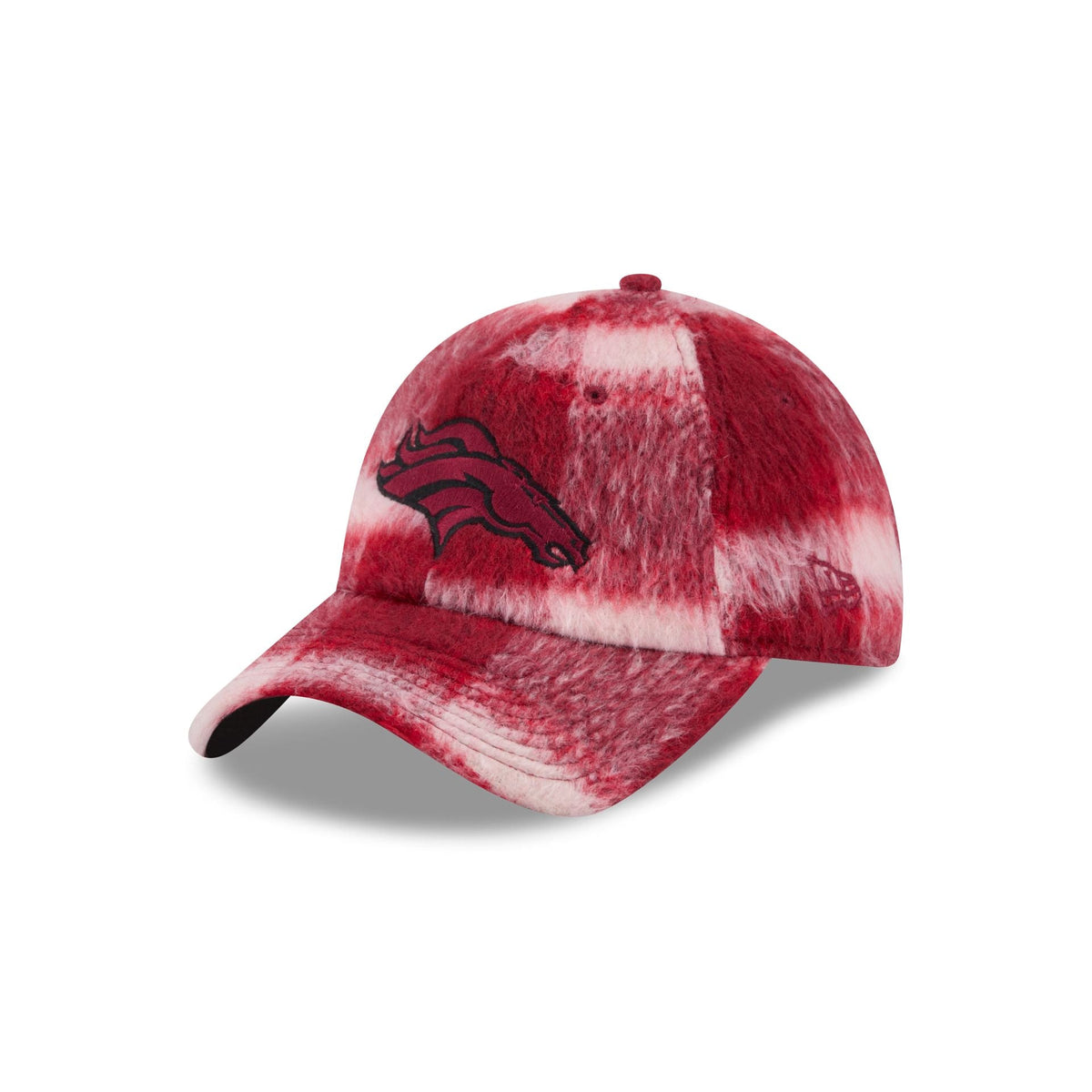 Denver Broncos Brushed Plaid Casual Classic Adjustable