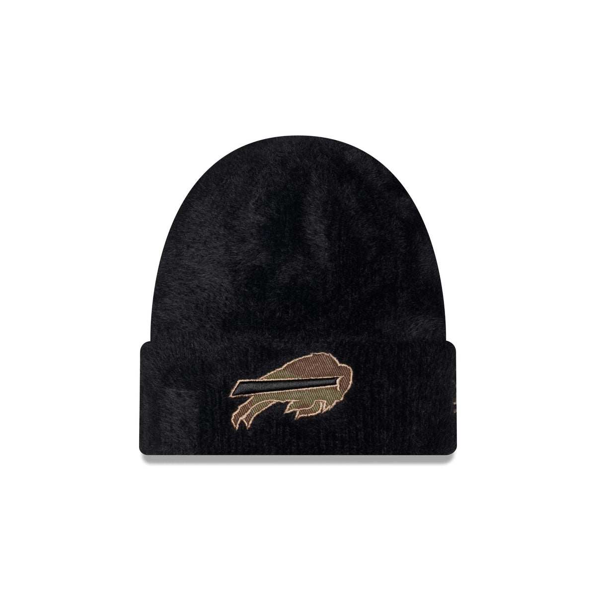Buffalo Bills Camo Logo Fuzzy Cuff Knit Beanie Hat