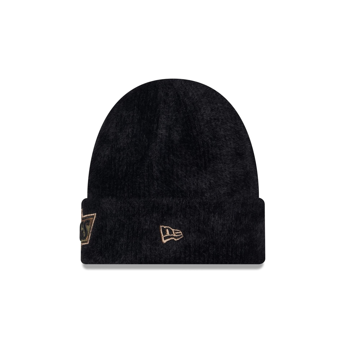 Los Angeles Kings Camo Logo Fuzzy Cuff Knit Beanie Hat