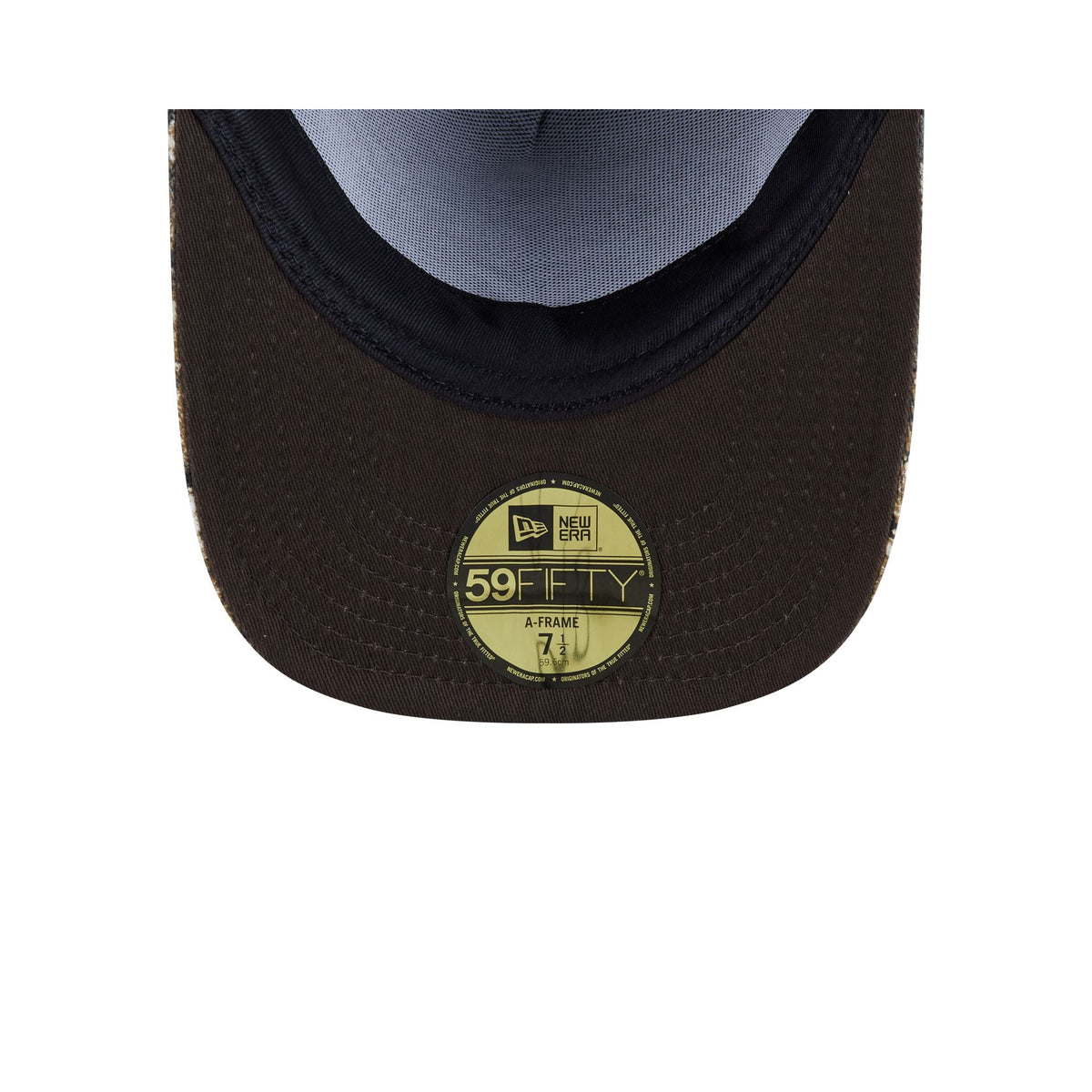 Just Caps Hardwood Classics Realtree Camo Atlanta Hawks 59FIFTY A-Frame Fitted Hat