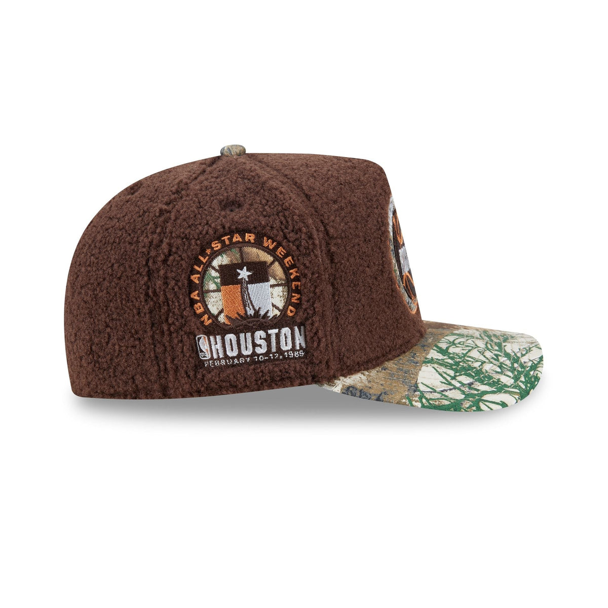 Just Caps Hardwood Classics Realtree Camo Houston Rockets 59FIFTY A-Frame Fitted Hat
