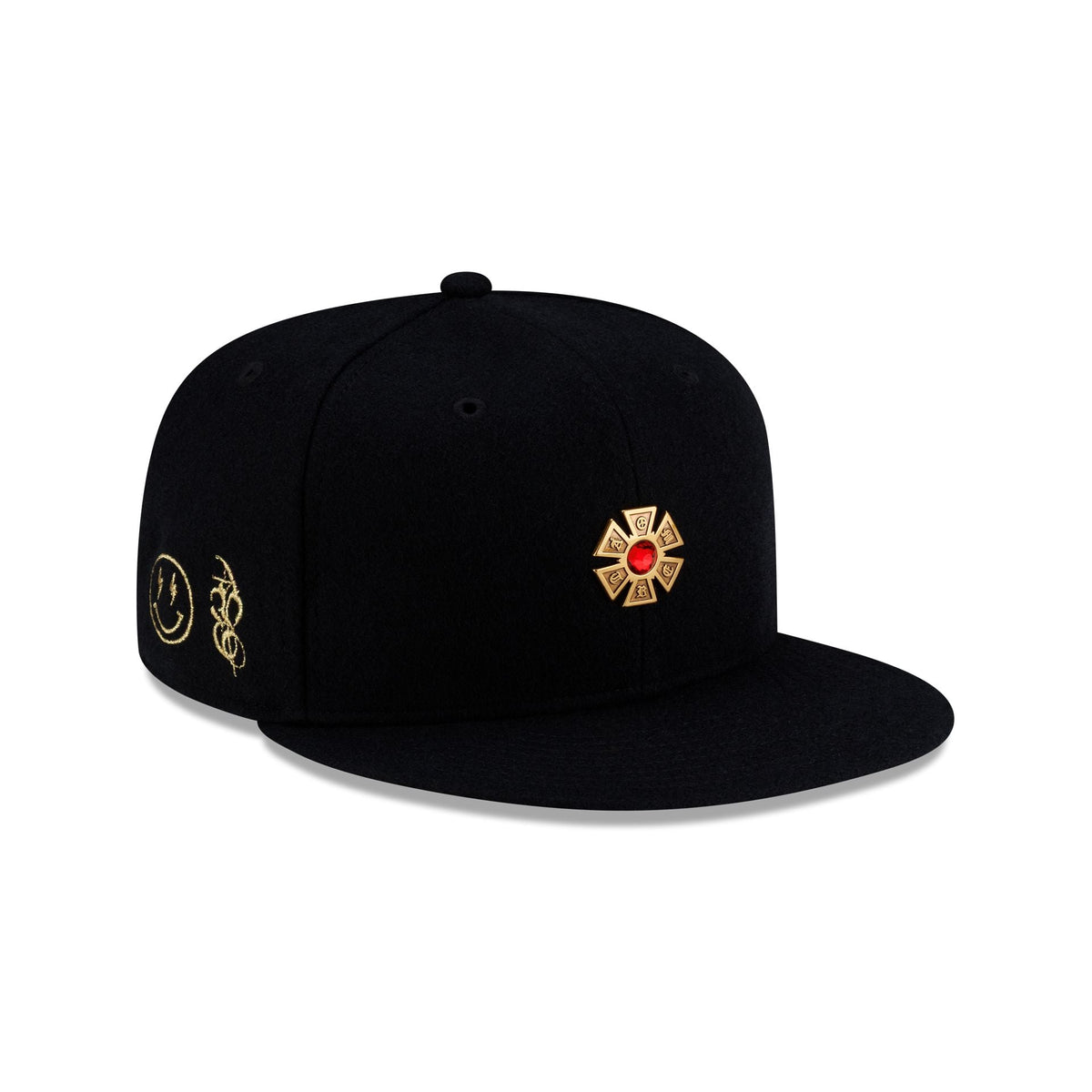 New Era Cap x J Balvin x Ryan Castro Black Wool 59FIFTY Fitted Hat