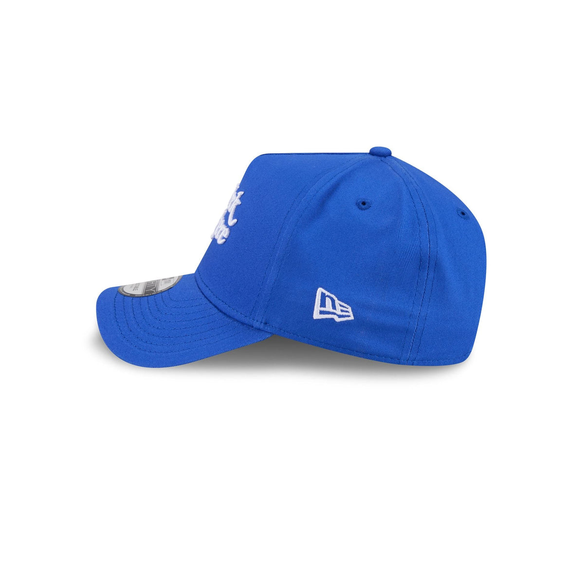 New York or Nowhere x New York Knicks Script Blue 9FORTY A-Frame Snapback Hat