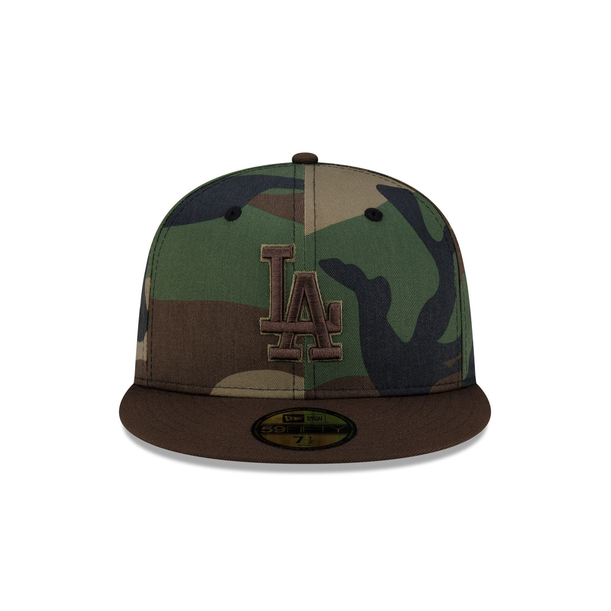 Los Angeles Dodgers Contrast Camo 59FIFTY Fitted Hat