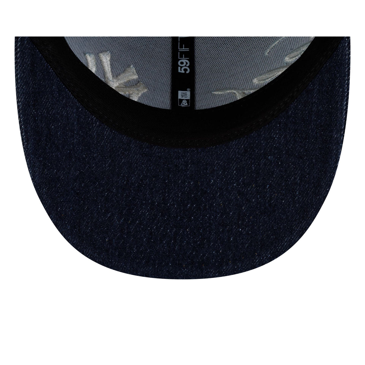 New York Yankees Denim Script Low Profile 59FIFTY Fitted Hat