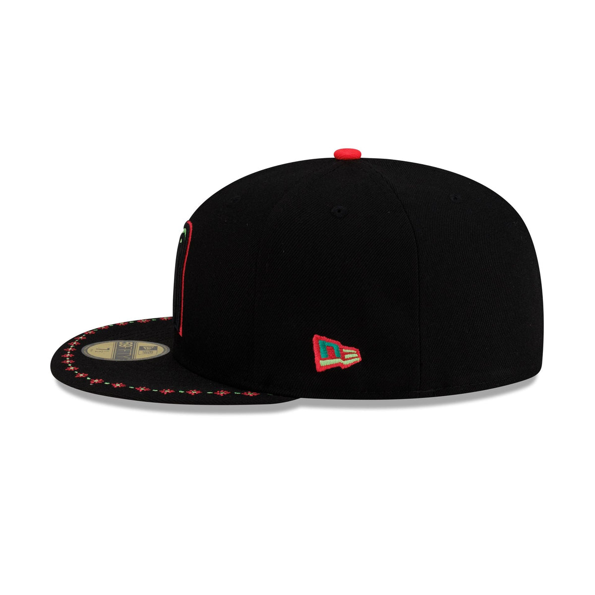 Mexico Baseball Flower 59FIFTY Fitted Hat