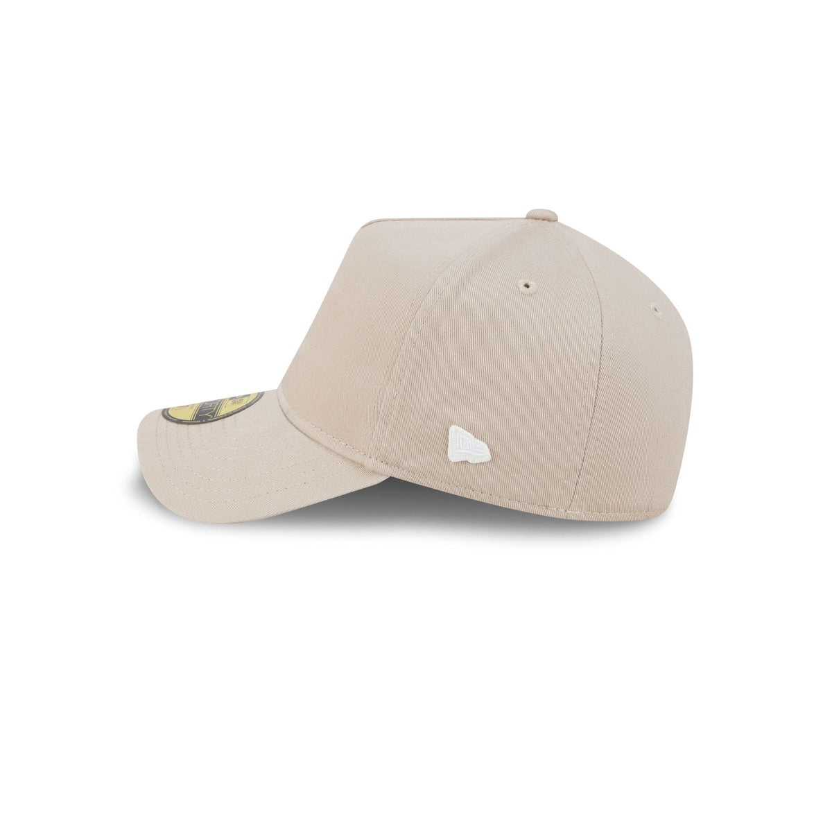 New Era Cap Cotton Twill Light Gray 59FORTY A-Frame Fitted Hat