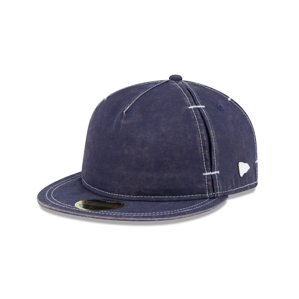 New Era Cap Denim Wash Retro Crown 59FIFTY Fitted Hat