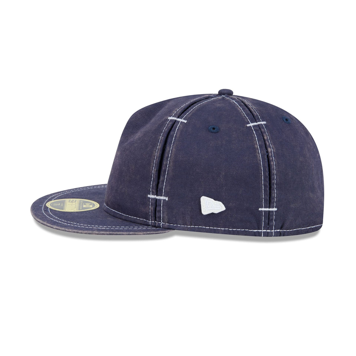 New Era Cap Denim Wash Retro Crown 59FIFTY Fitted Hat