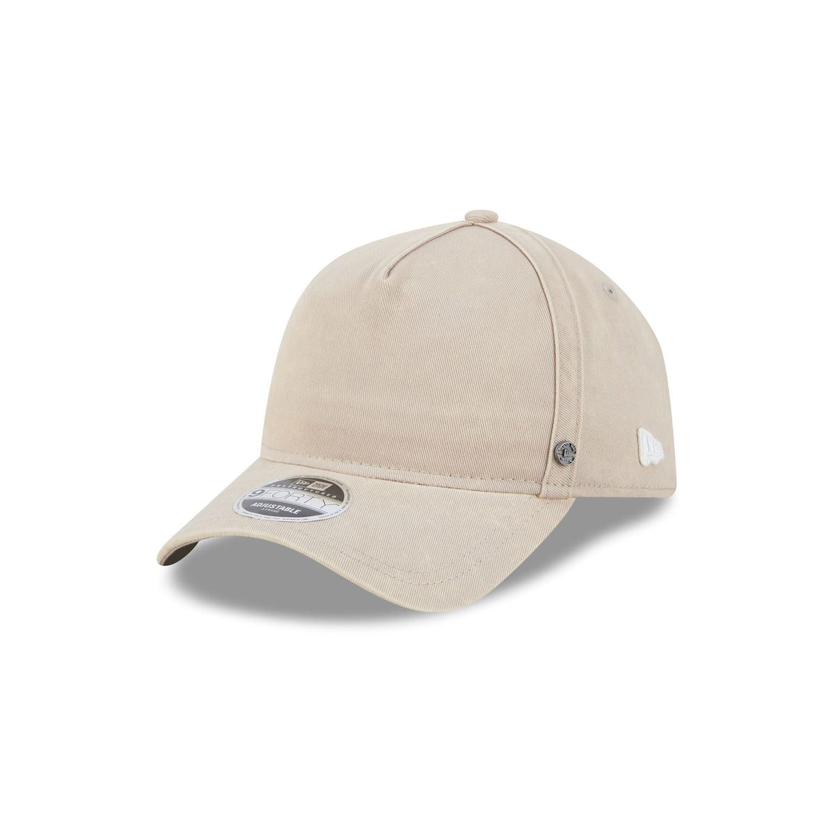 New Era Cap Gray Soft Wash 9FORTY A-Frame Unstructured Adjustable Hat