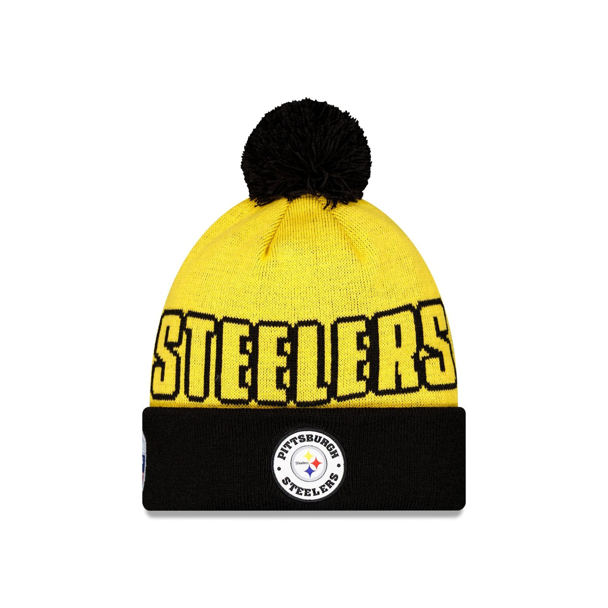 Pittsburgh Steelers 2026 International Games Pom Knit Hat