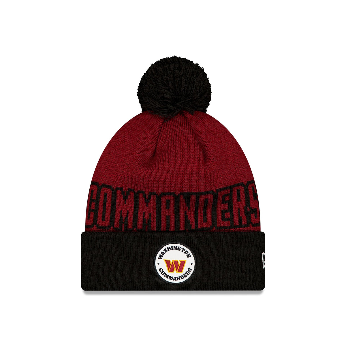 Washington Commanders 2026 International Games Pom Knit Hat