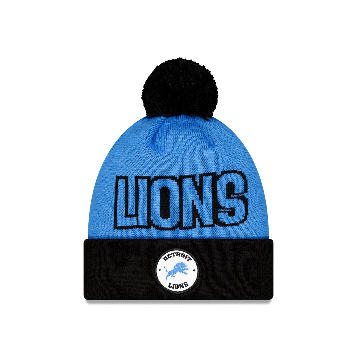 Detroit Lions 2026 International Games Pom Knit Hat