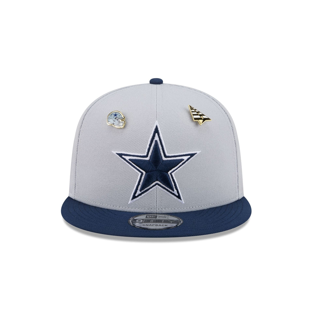 Paper Planes x Dallas Cowboys Gray 9FIFTY Snapback Hat