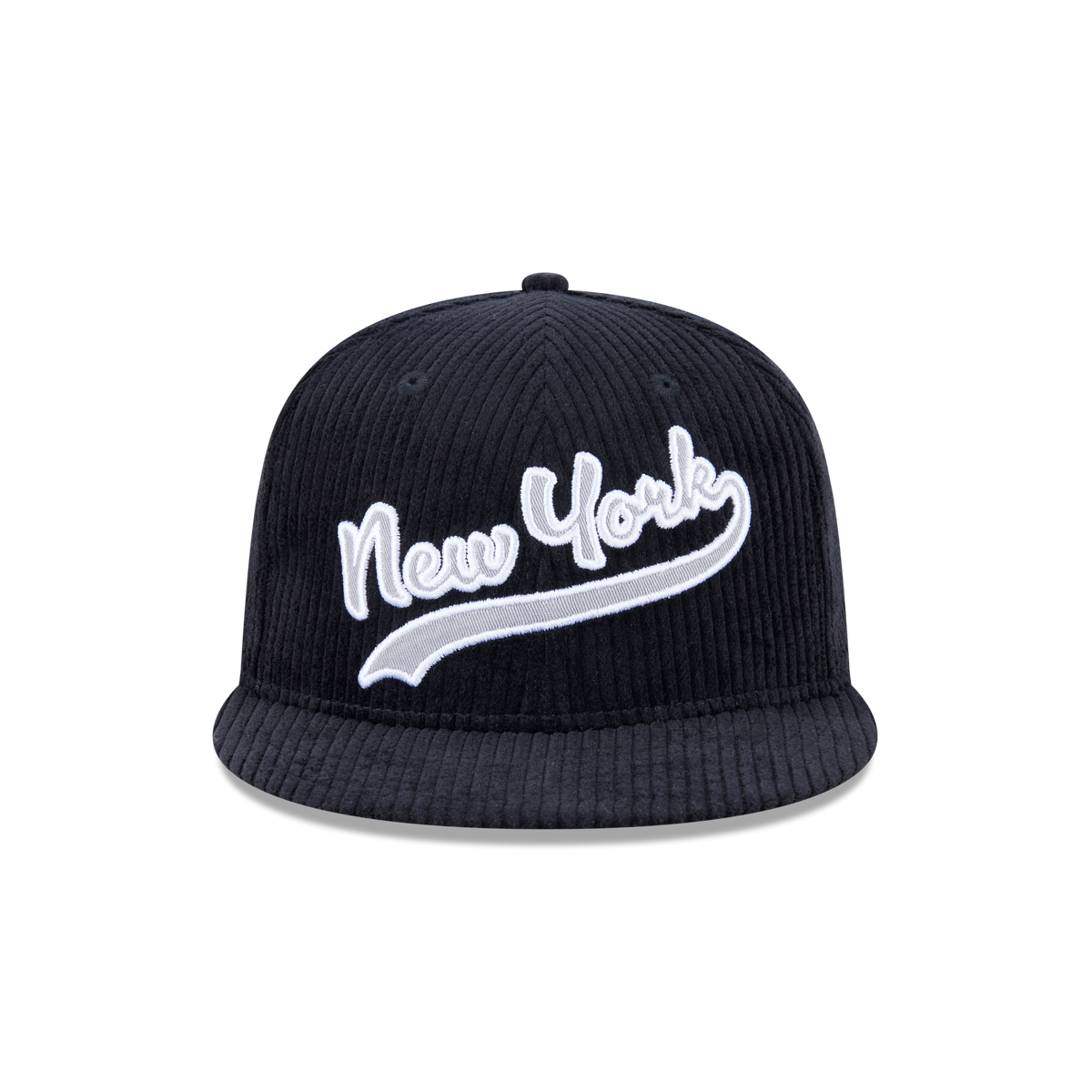 New Era Branded Cord Black 59FIFTY Fitted Hat